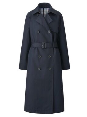 UNIQLO JW Anderson Reversible Trench Coat Navy Blue Small S